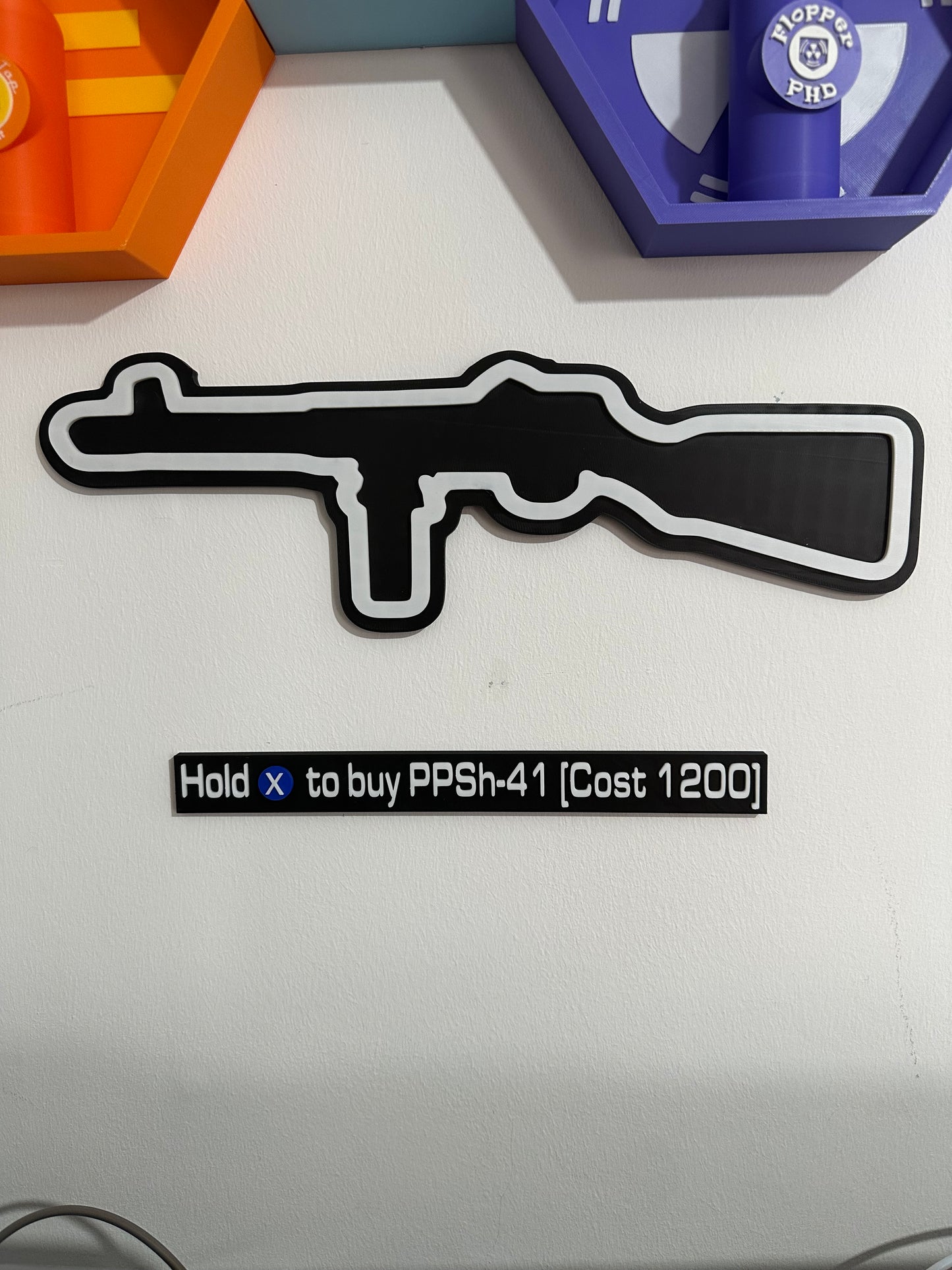 🧟♂️ PPSh-41 Wall Buy Wall / Door Art