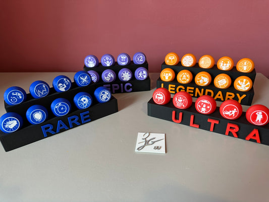 x4 Full Set of Zombies Gum with Stands