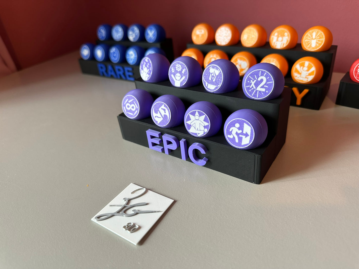 Epic Zombies Gum Set with Stand