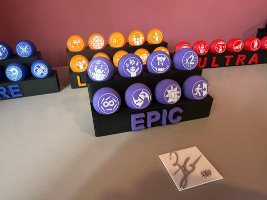 Epic Zombies Gum Set with Stand