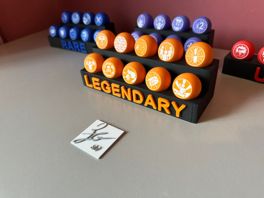 Legendary Zombies Gum Set with Stand