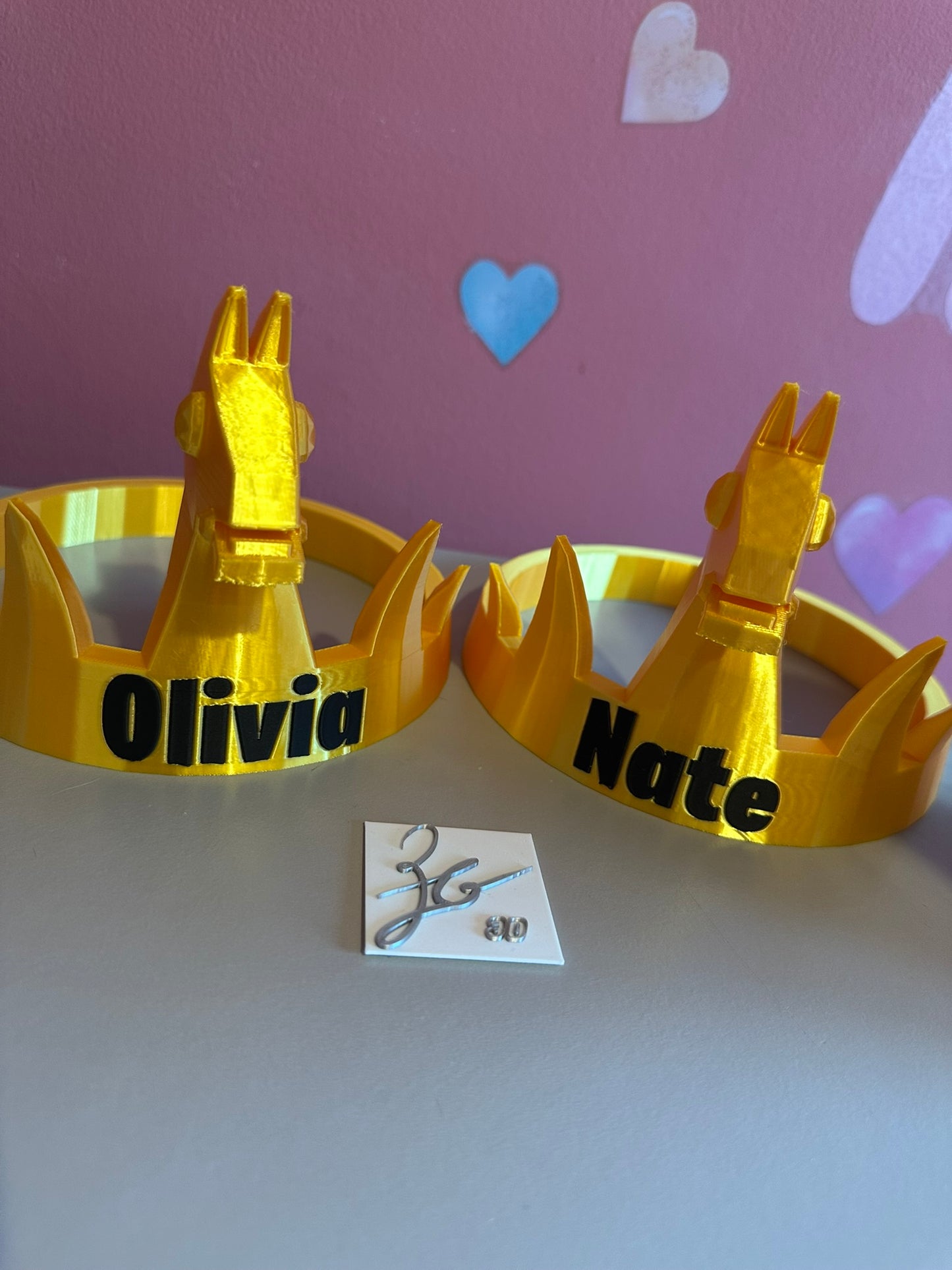 ๐ Bi-Weekly Winner Crown - Personalise with Any Name!