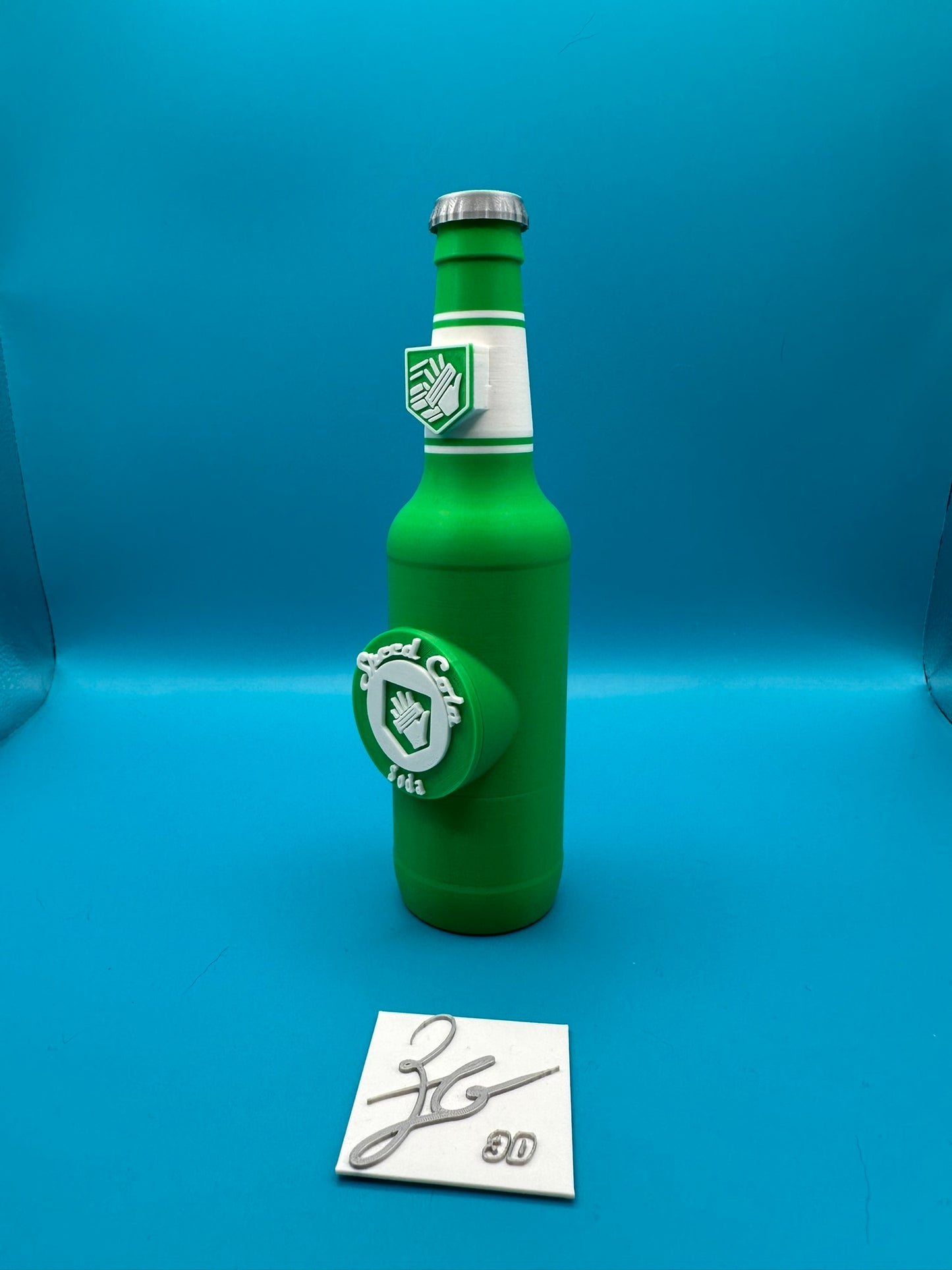 Speed Zombies Perk Bottle - 3D Printed - 17.2cm Tall