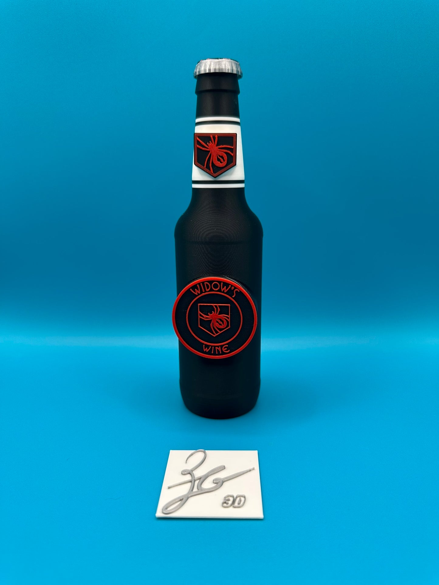 Widow's Perk Bottle - 3D Printed - 17.2cm Tall