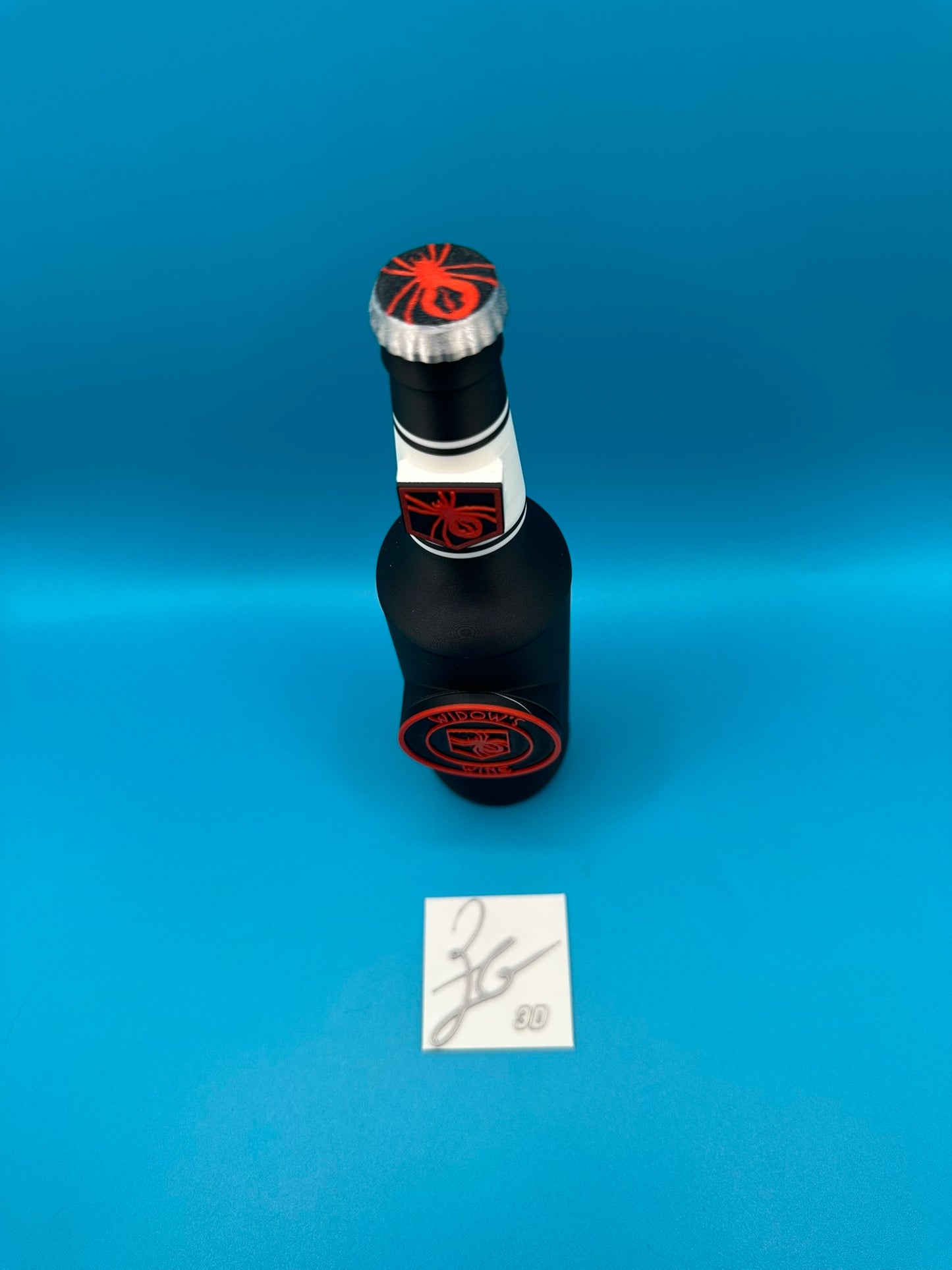 Widow's Perk Bottle - 3D Printed - 17.2cm Tall