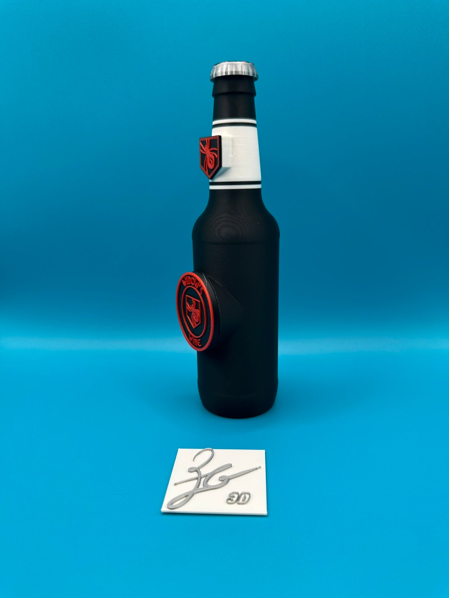 Widow's Perk Bottle - 3D Printed - 17.2cm Tall