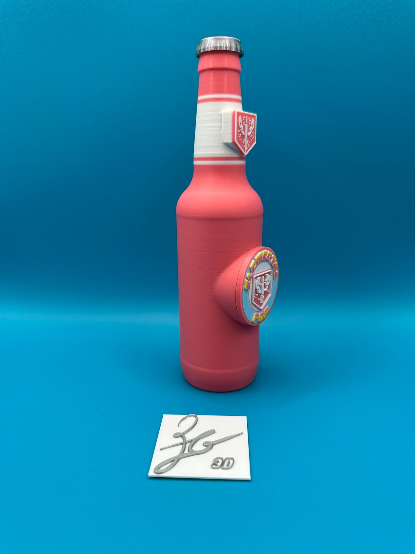Elemental Zombies Perk Bottle - 3D Printed - 17.2cm Tall