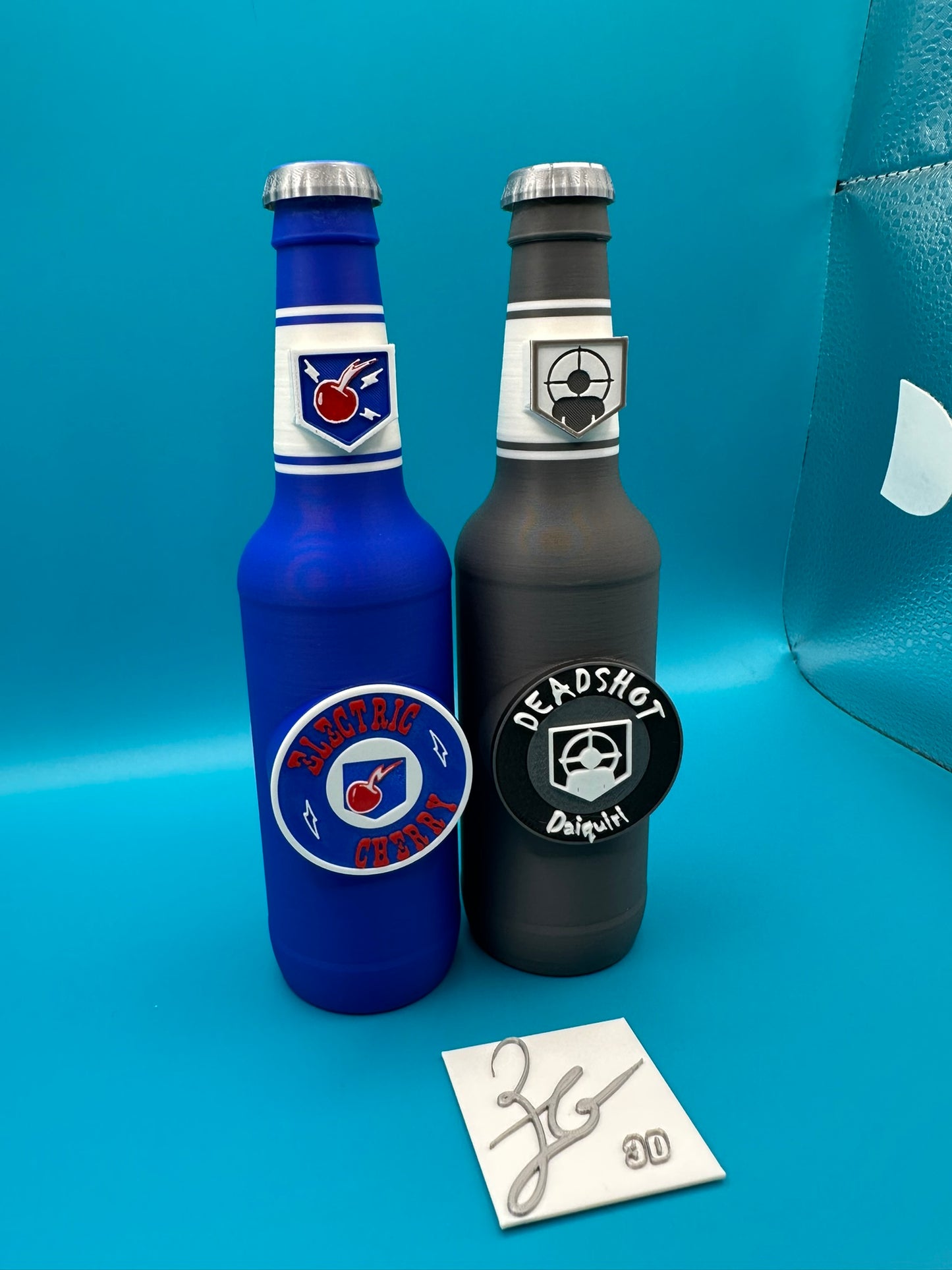 New Perk Bottle Deal - Deadshot & Cherry 3D Printed - 17.2cm Tall