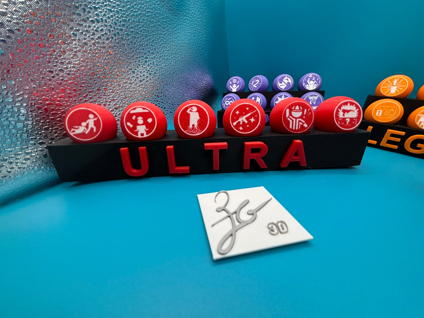 Ultra Zombies Gum Set with Stand