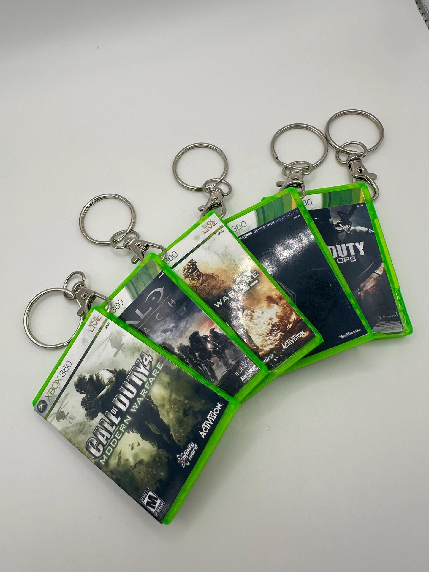 ๐ฎ Personalised Mini Xbox 360 / Xbox One Game Case Keyring - Pick your Favourite Games!