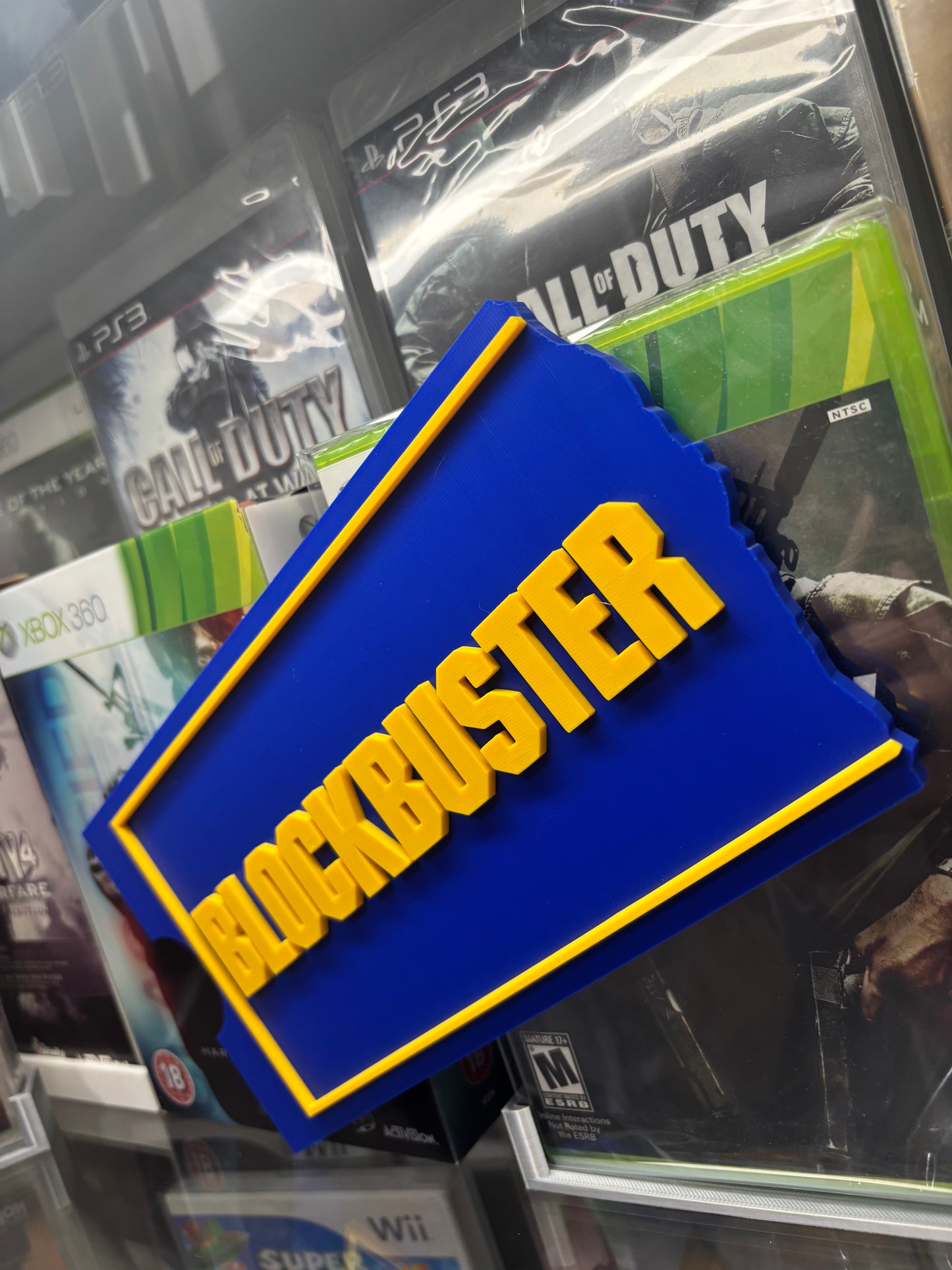 📼 Retro Rental Logo Wall Art