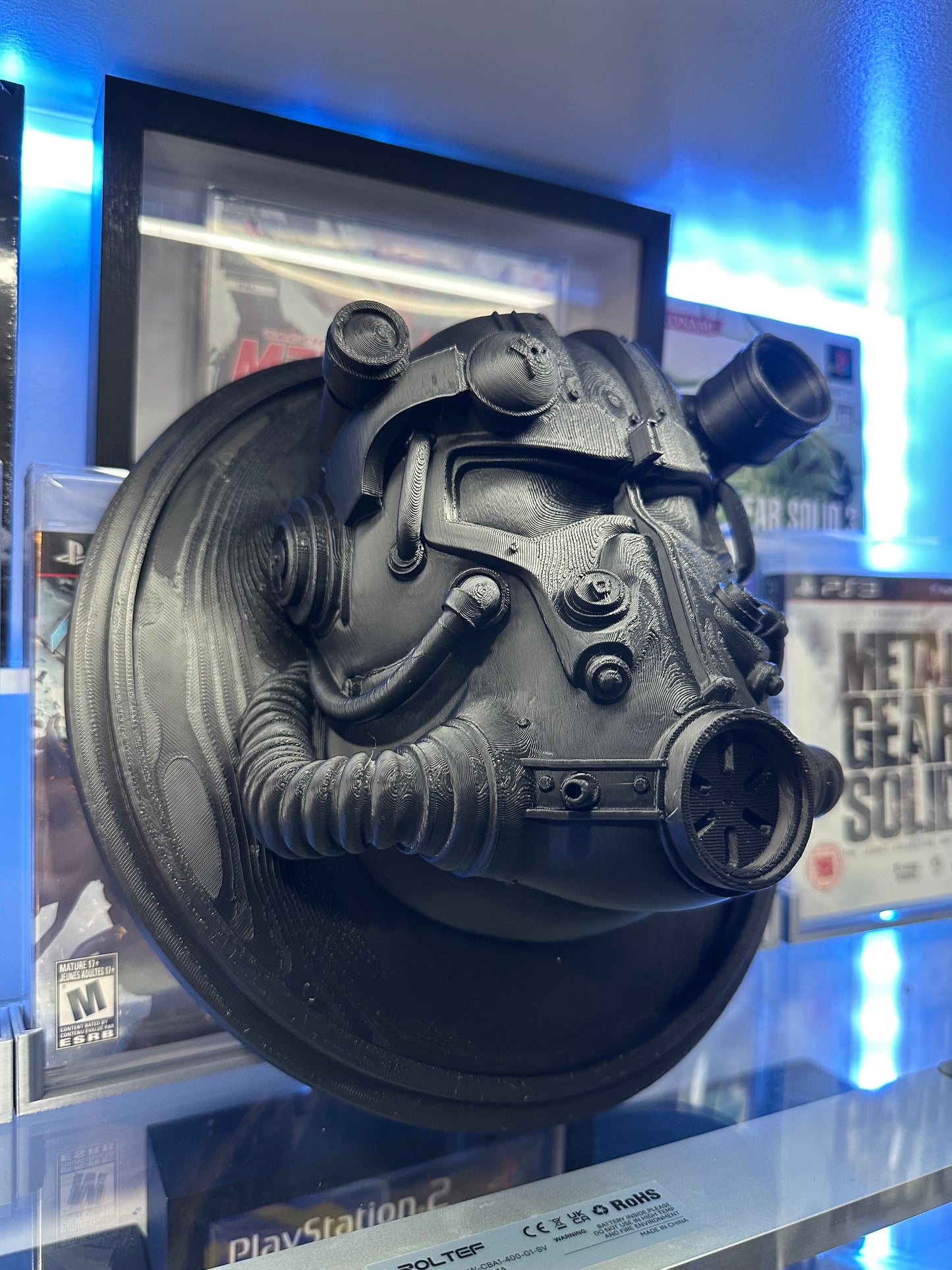 🪖 Brotherhood of Metal Helmet Wall Art