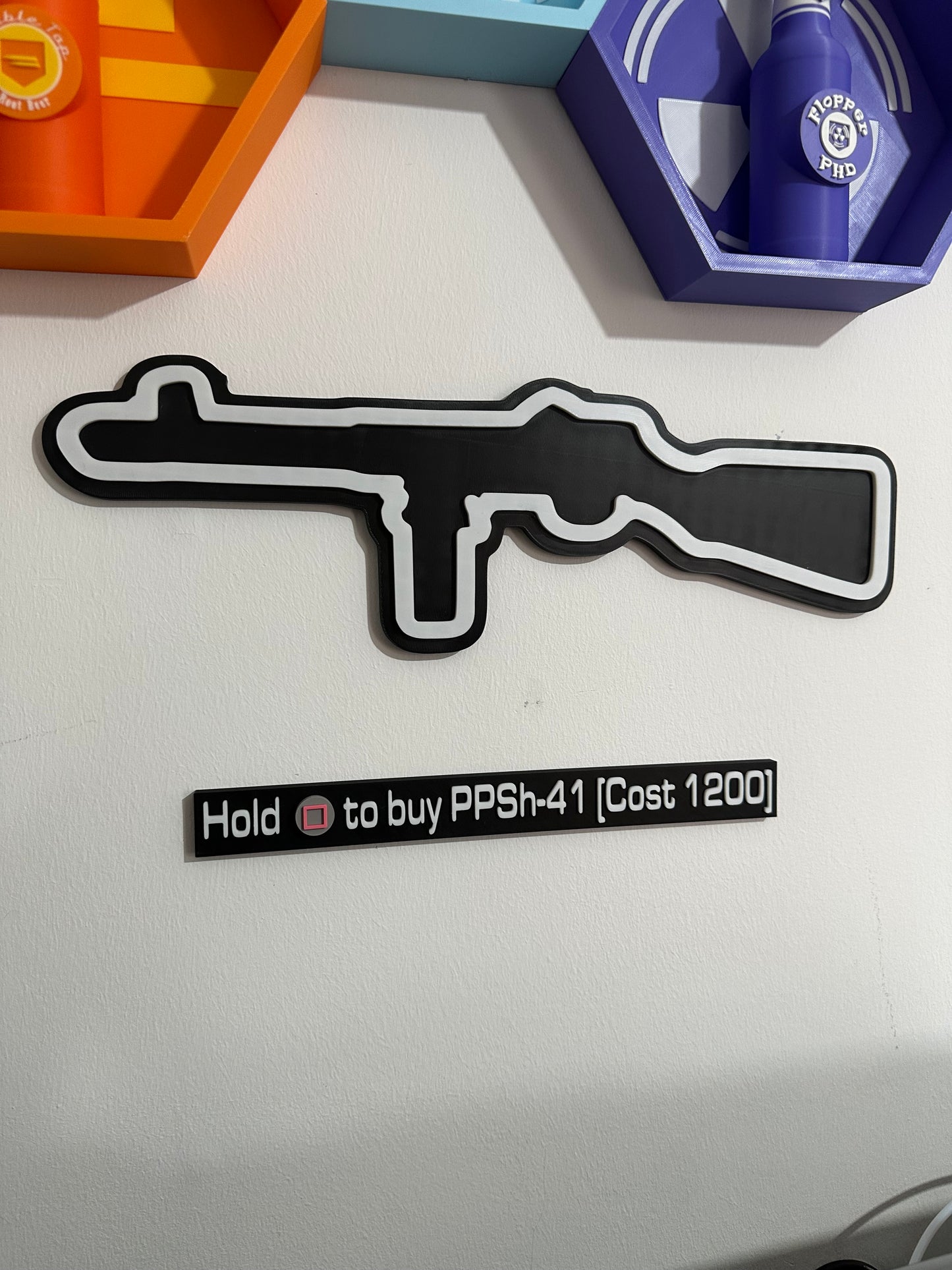 🧟‍♂️ PPSh-41 Wall Buy Wall / Door Art