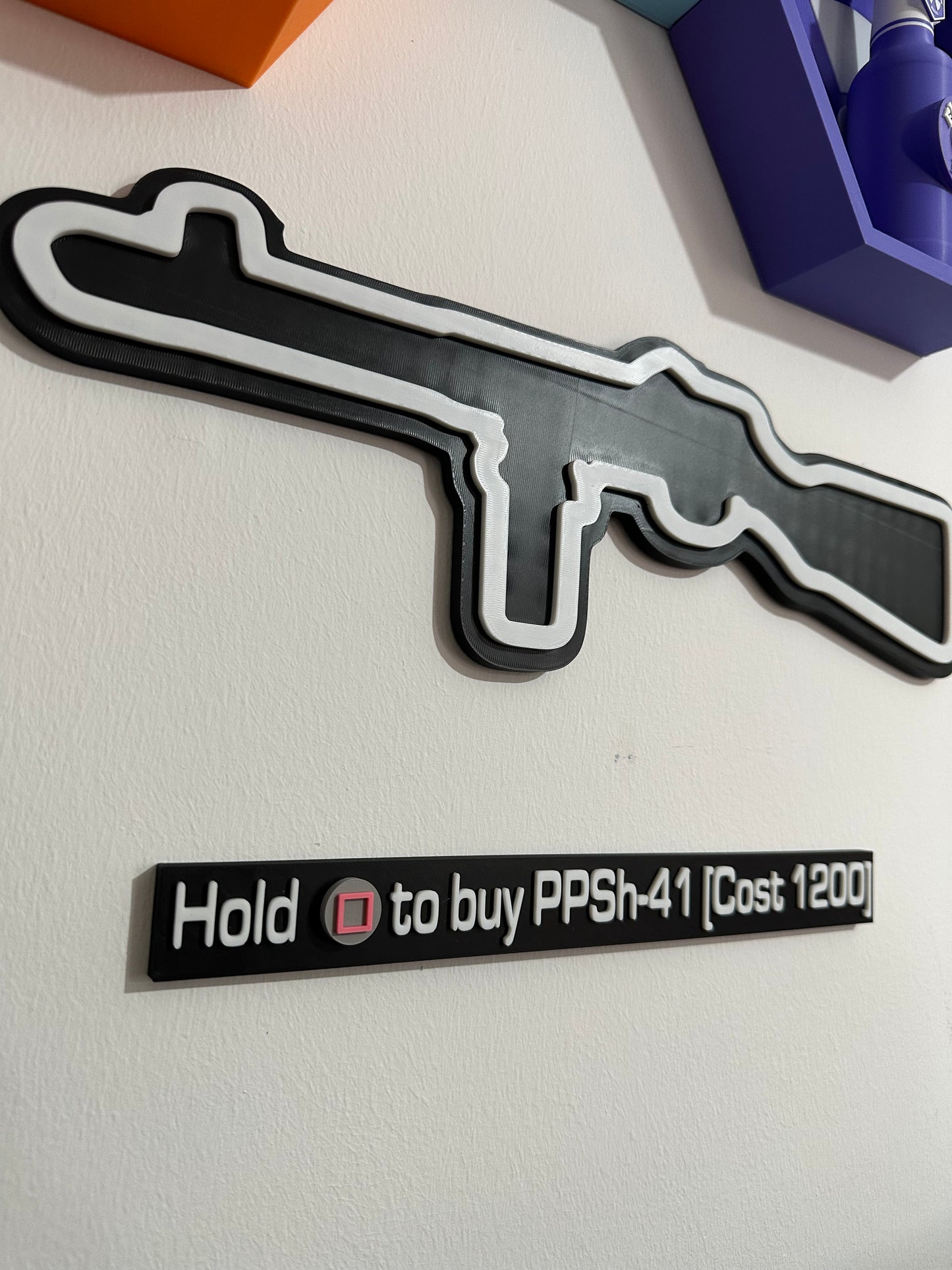 🧟‍♂️ PPSh-41 Wall Buy Wall / Door Art