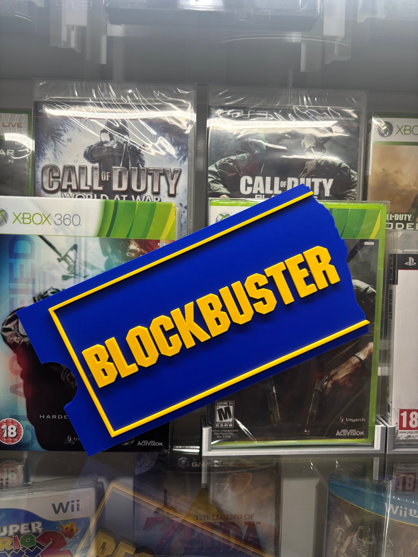 📼 Retro Rental Logo Wall Art