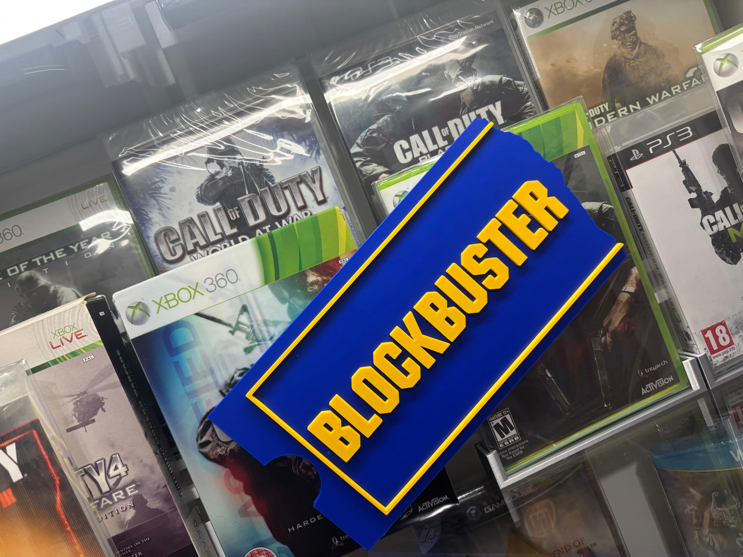 📼 Retro Rental Logo Wall Art