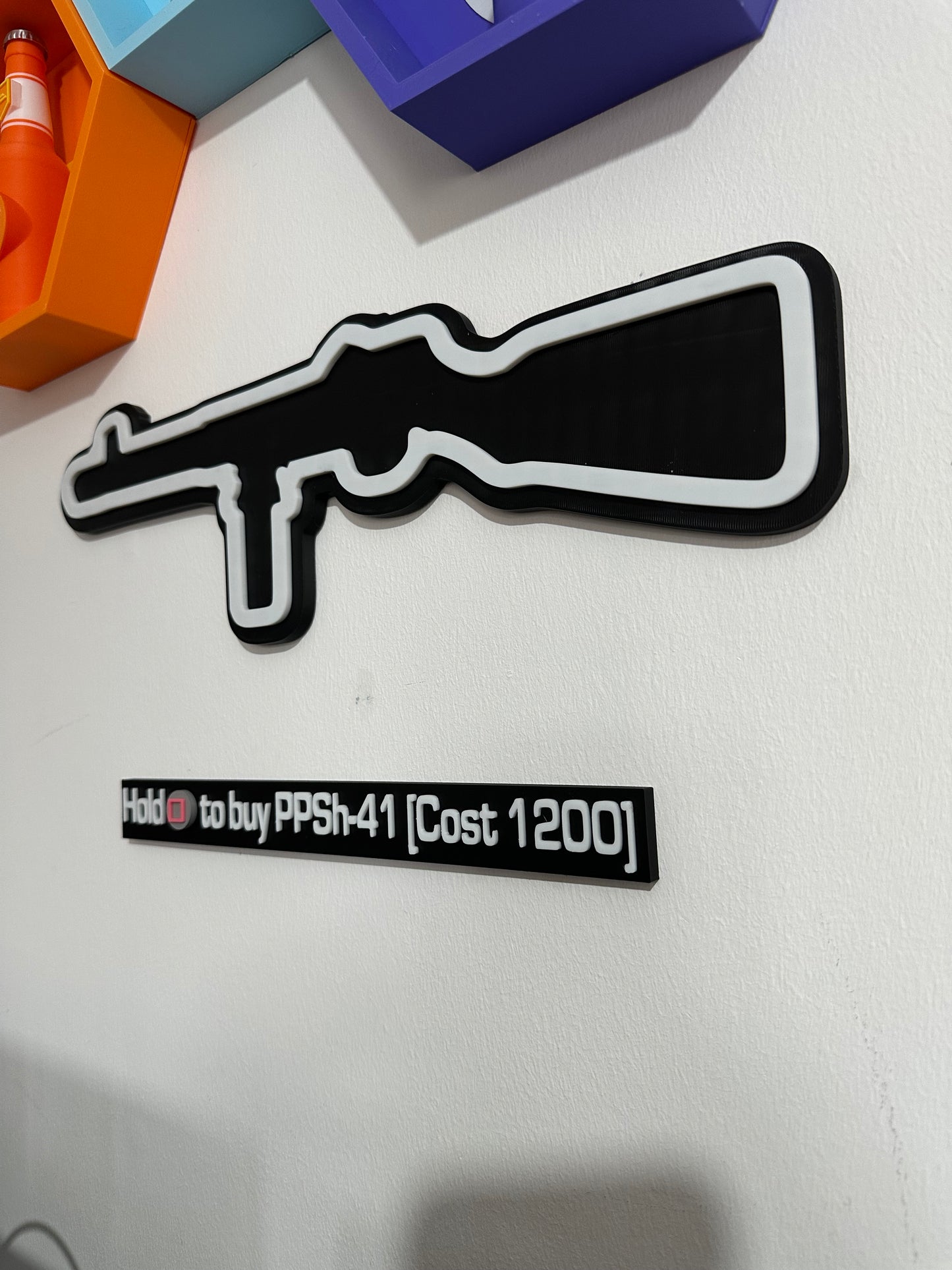 🧟‍♂️ PPSh-41 Wall Buy Wall / Door Art