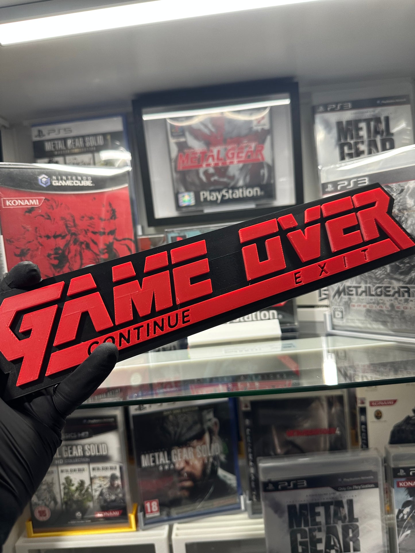 🐍 Game Over Wall Art