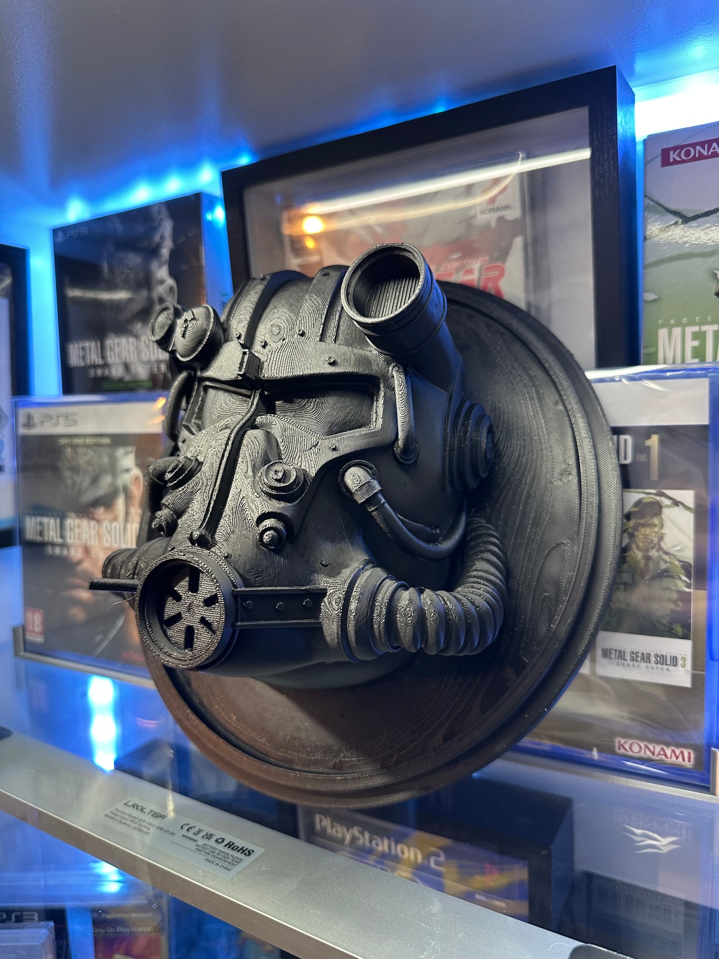 🪖 Brotherhood of Metal Helmet Wall Art