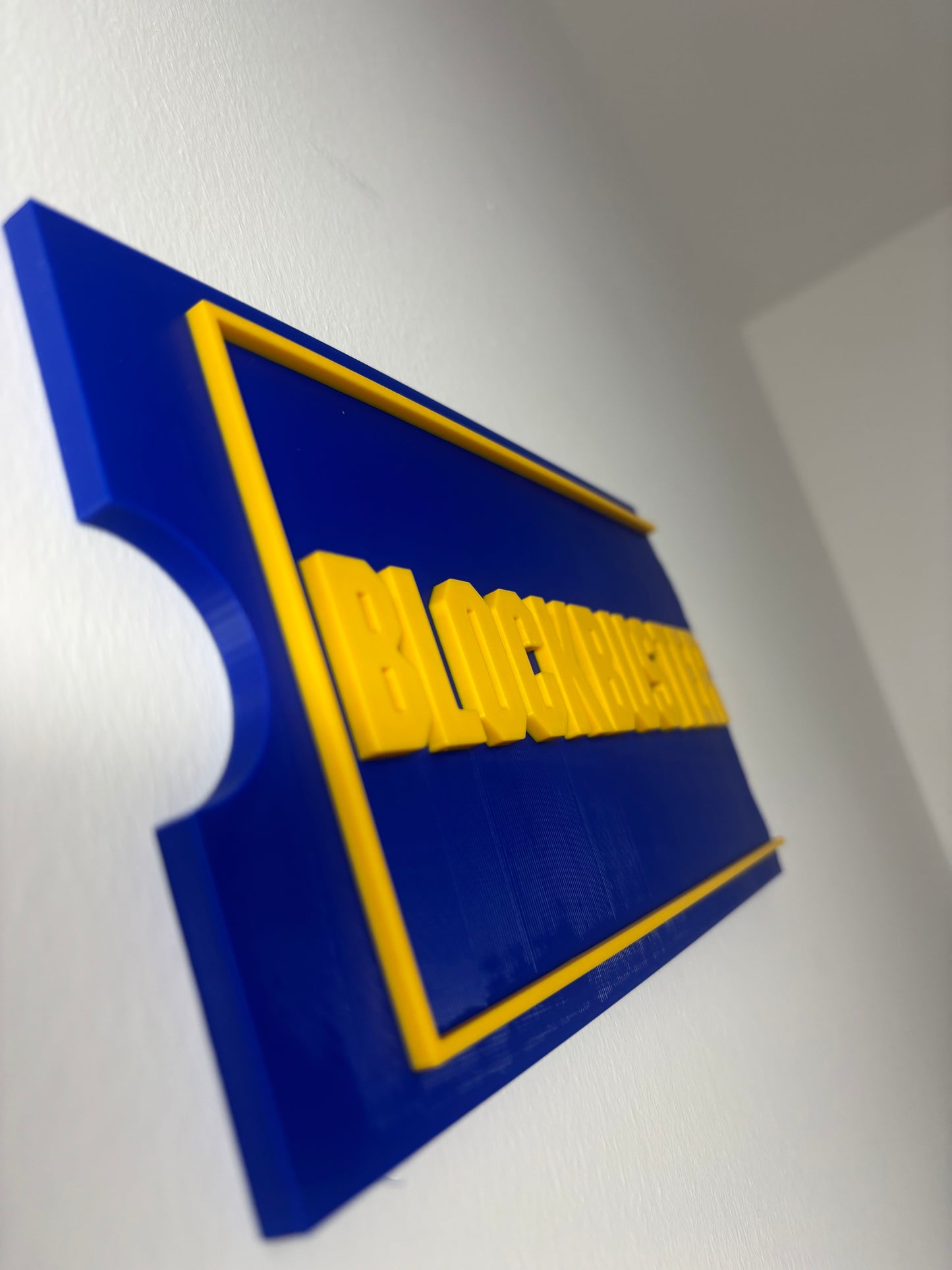 📼 Retro Rental Logo Wall Art