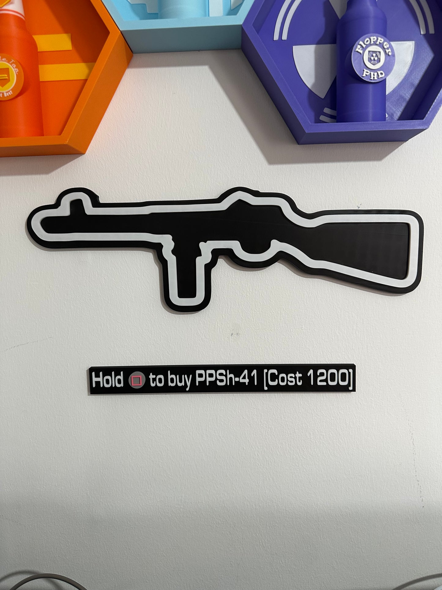 🧟‍♂️ PPSh-41 Wall Buy Wall / Door Art