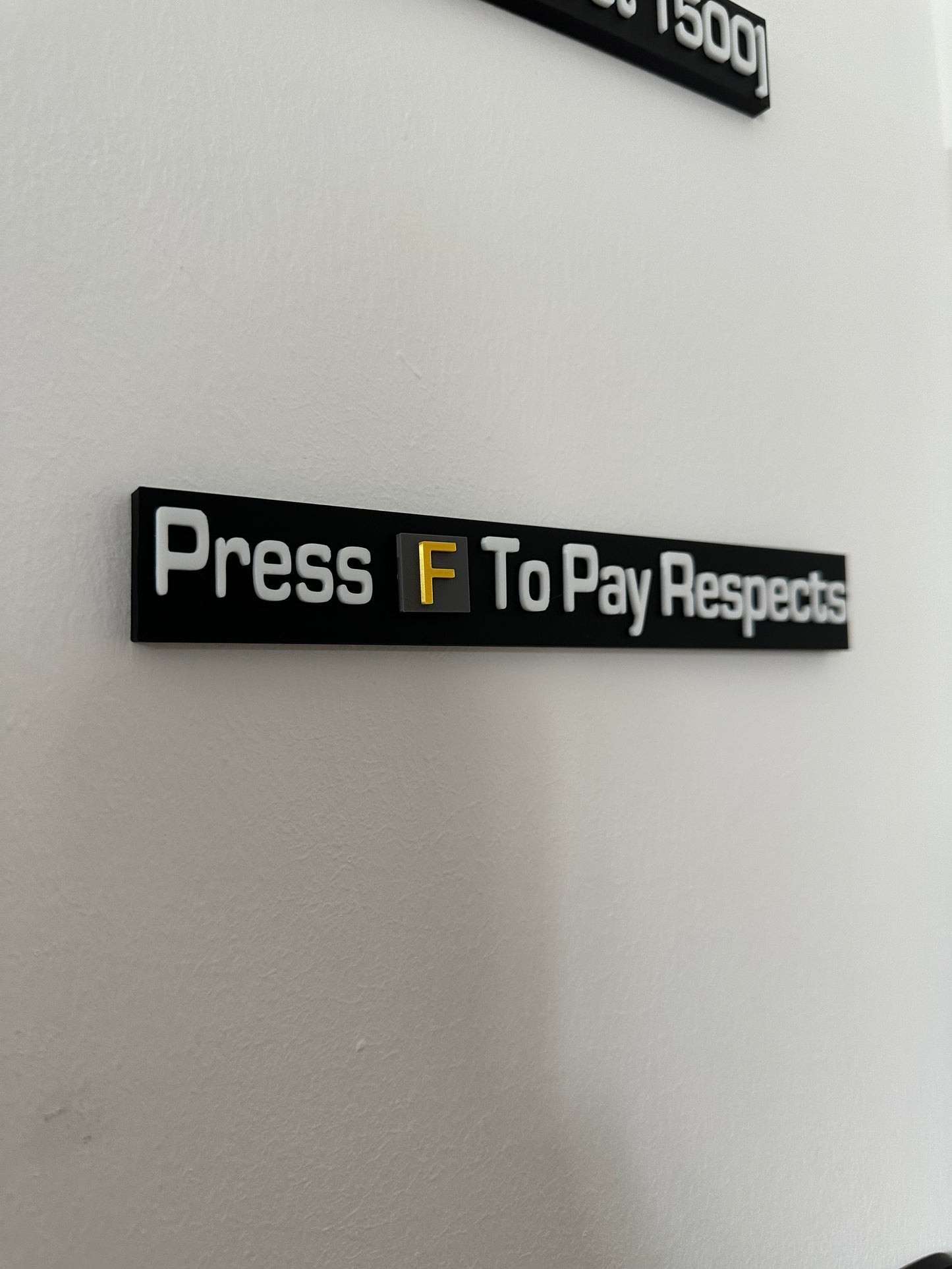 Press F to pay Respects
