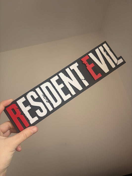 🧟 Residential Villain Logo Wall Sign