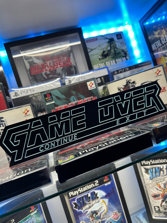 🐍 Game Over Wall Art