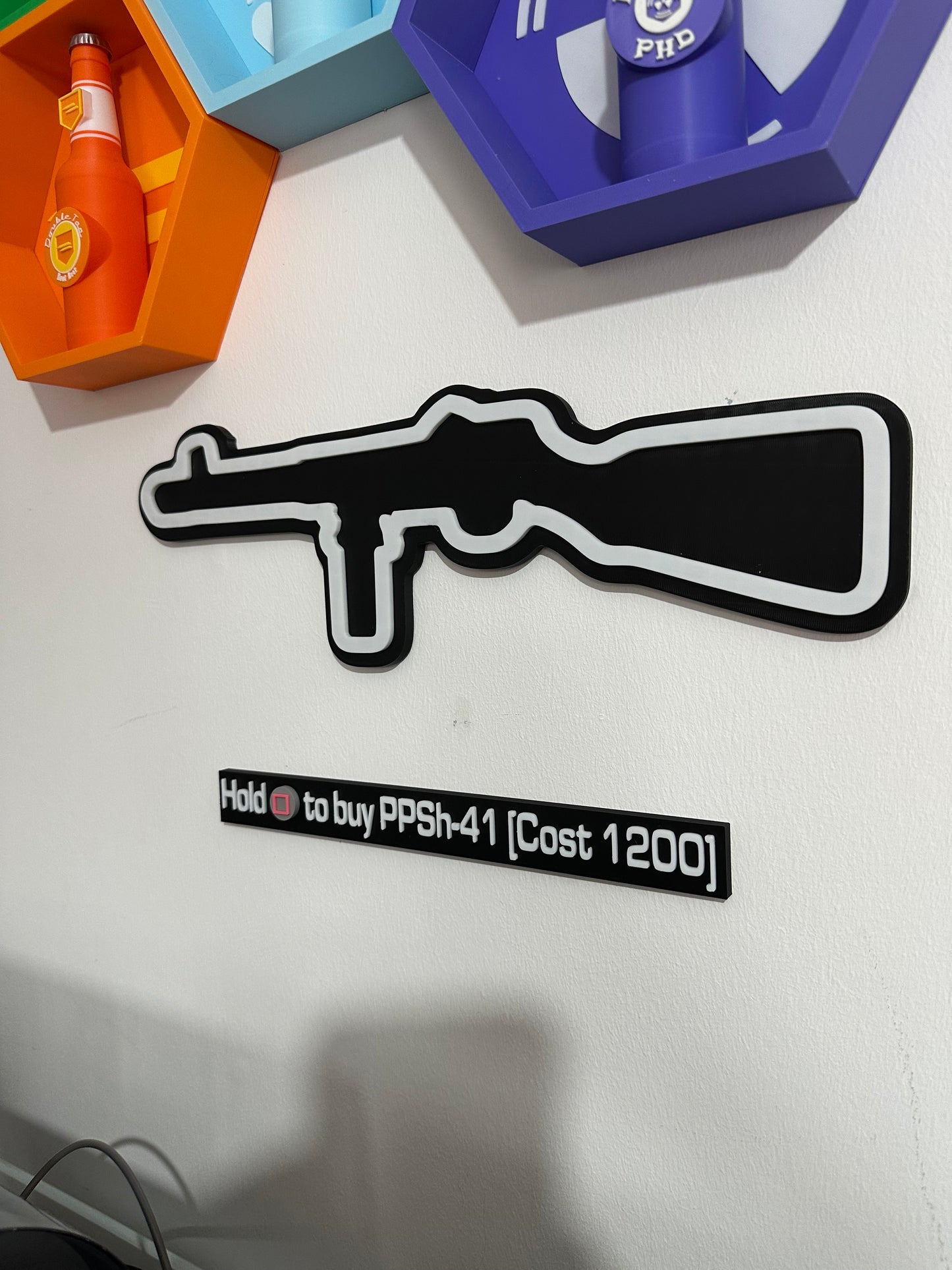 🧟‍♂️ PPSh-41 Wall Buy Wall / Door Art
