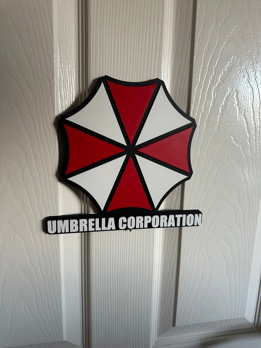 🧟 Large Umbrella Logo Wall Sign