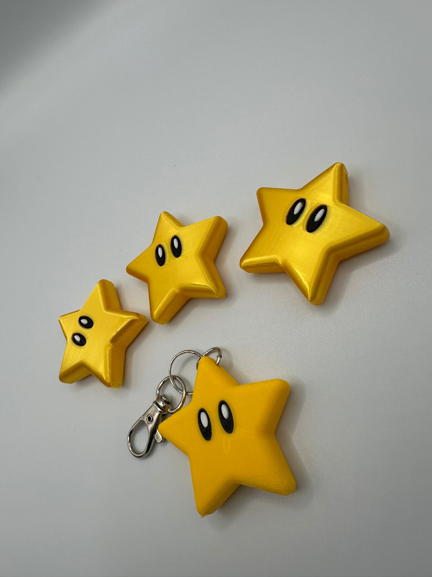 ⭐ Retro Star Keyrings / Keychain