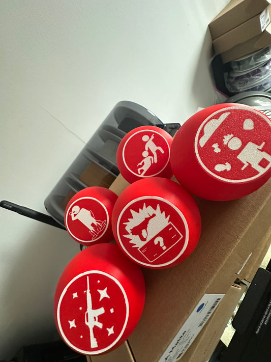 Zombies Gobble Prop - 3D Printed - 7.5cm