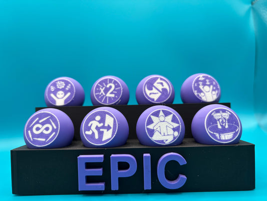 Epic Zombies Gum Set with Stand