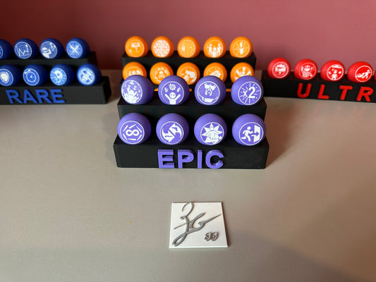 Epic Zombies Gum Set with Stand