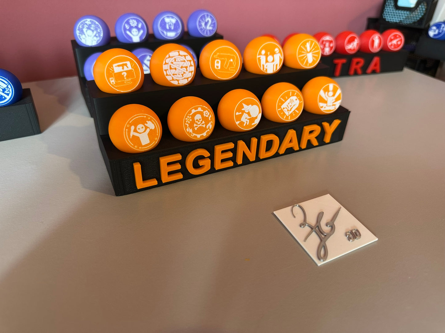 Legendary Zombies Gum Set with Stand