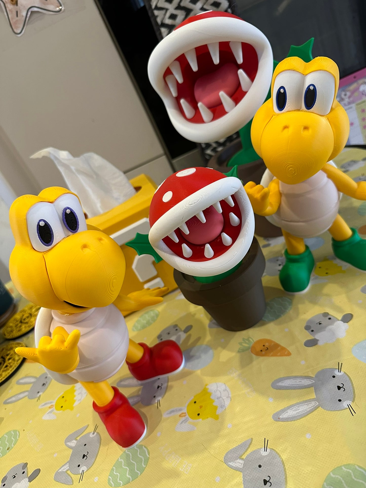 🌱 Turtle Troop Figures – Display Collectibles 🍄