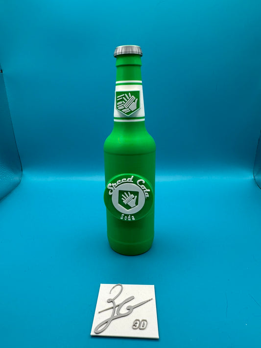 Speed Zombies Perk Bottle - 3D Printed - 17.2cm Tall