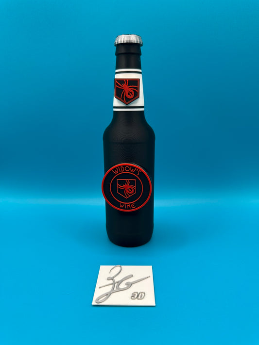 Widow's Perk Bottle - 3D Printed - 17.2cm Tall