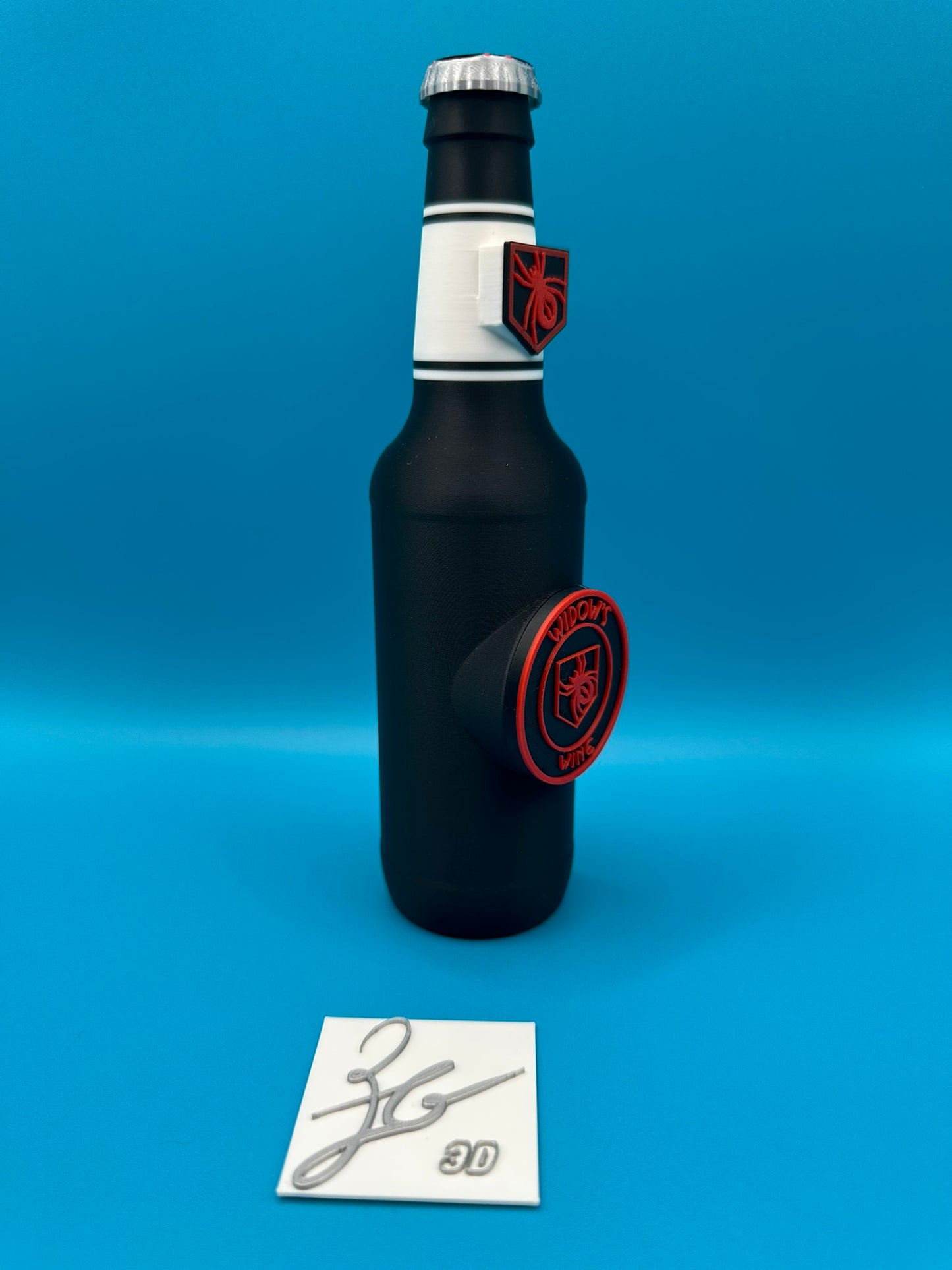 Widow's Perk Bottle - 3D Printed - 17.2cm Tall