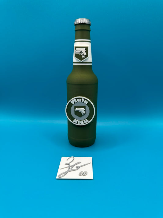 Mule Zombies Perk Bottle - 3D Printed - 17.2cm Tall