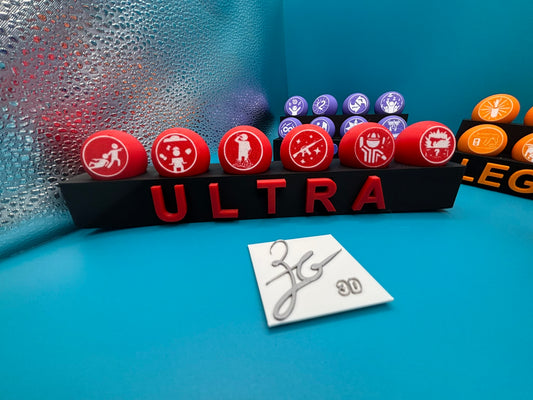 Ultra Zombies Gum Set with Stand