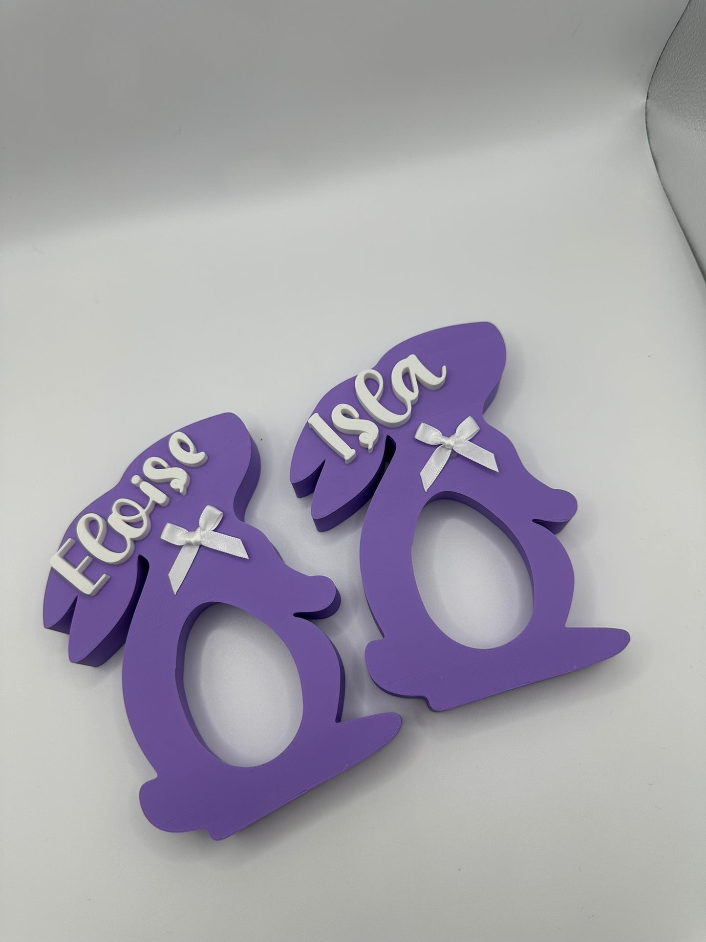 🐰 Pink Personalisable Easter Egg Holder