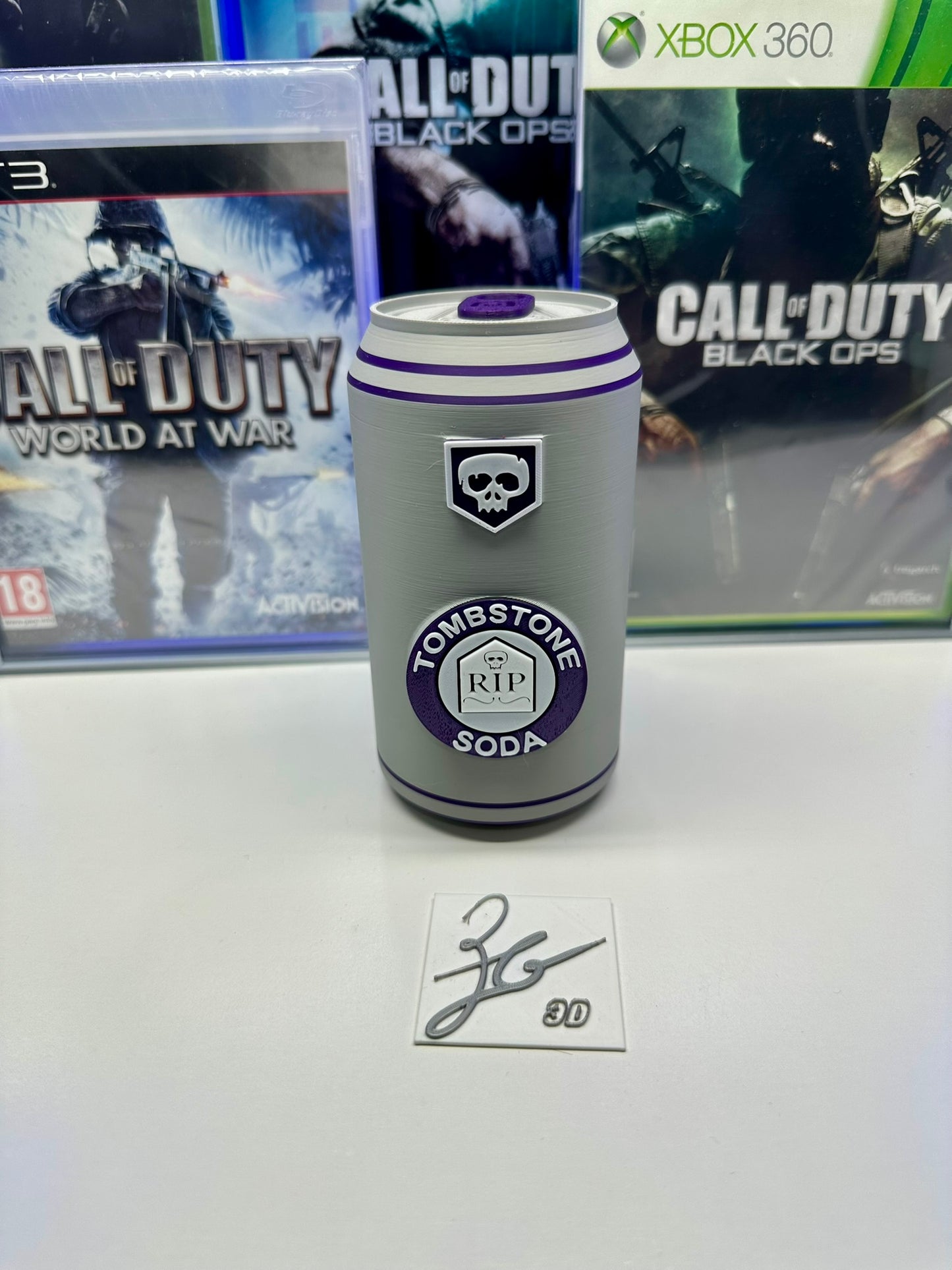 Perk Cans Custom Made 3D Printed