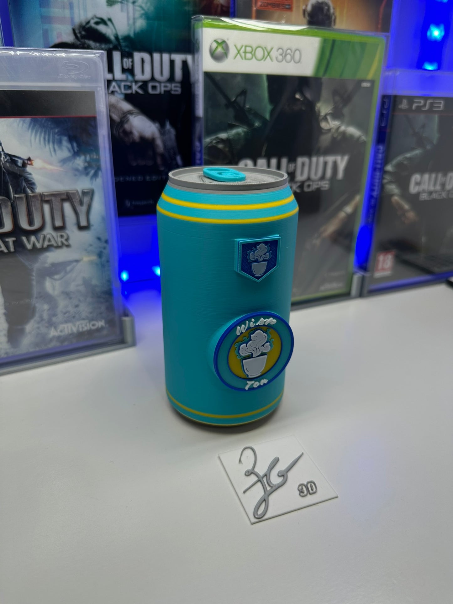 Perk Cans Custom Made 3D Printed