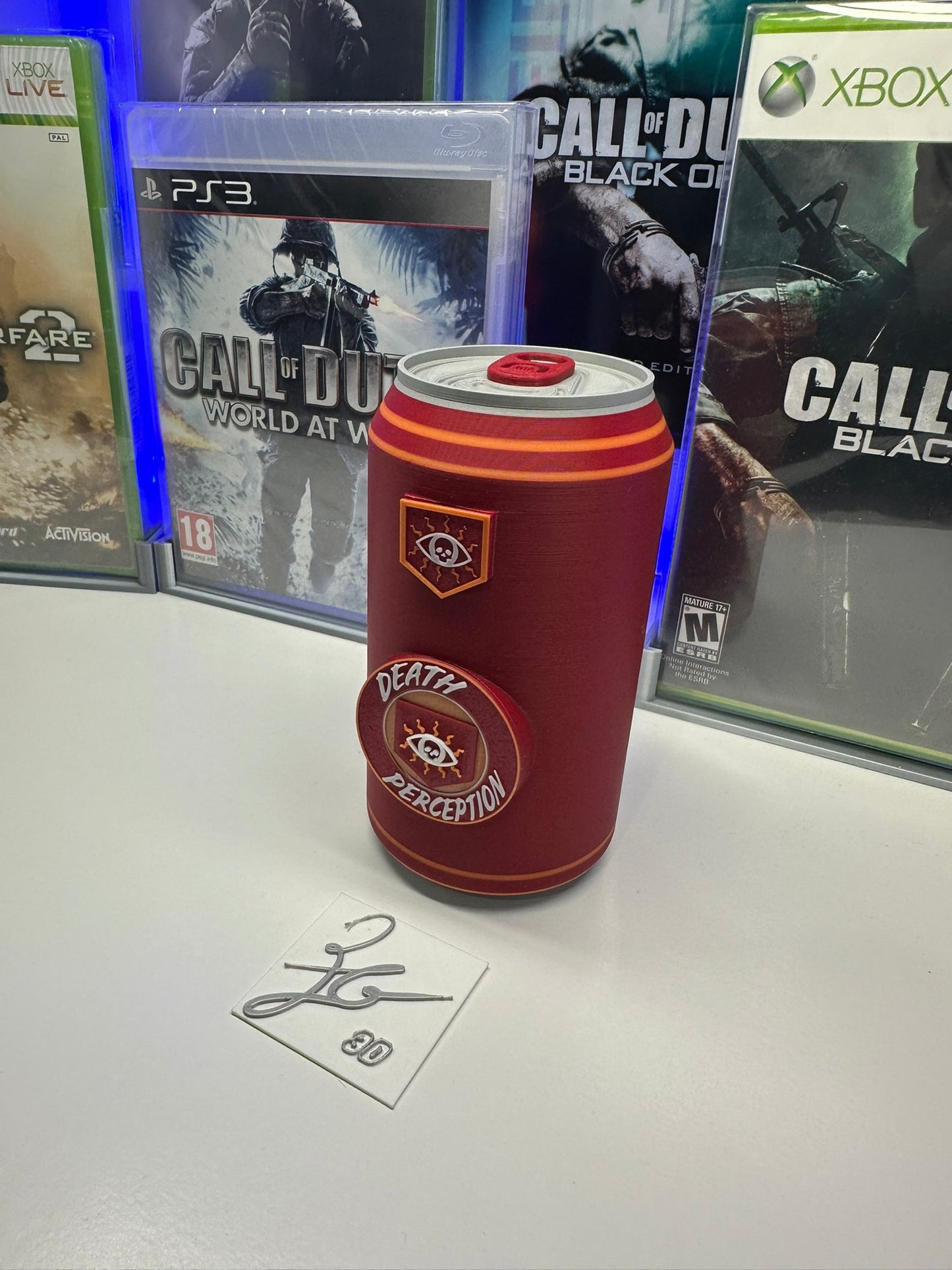 Perk Cans Custom Made 3D Printed