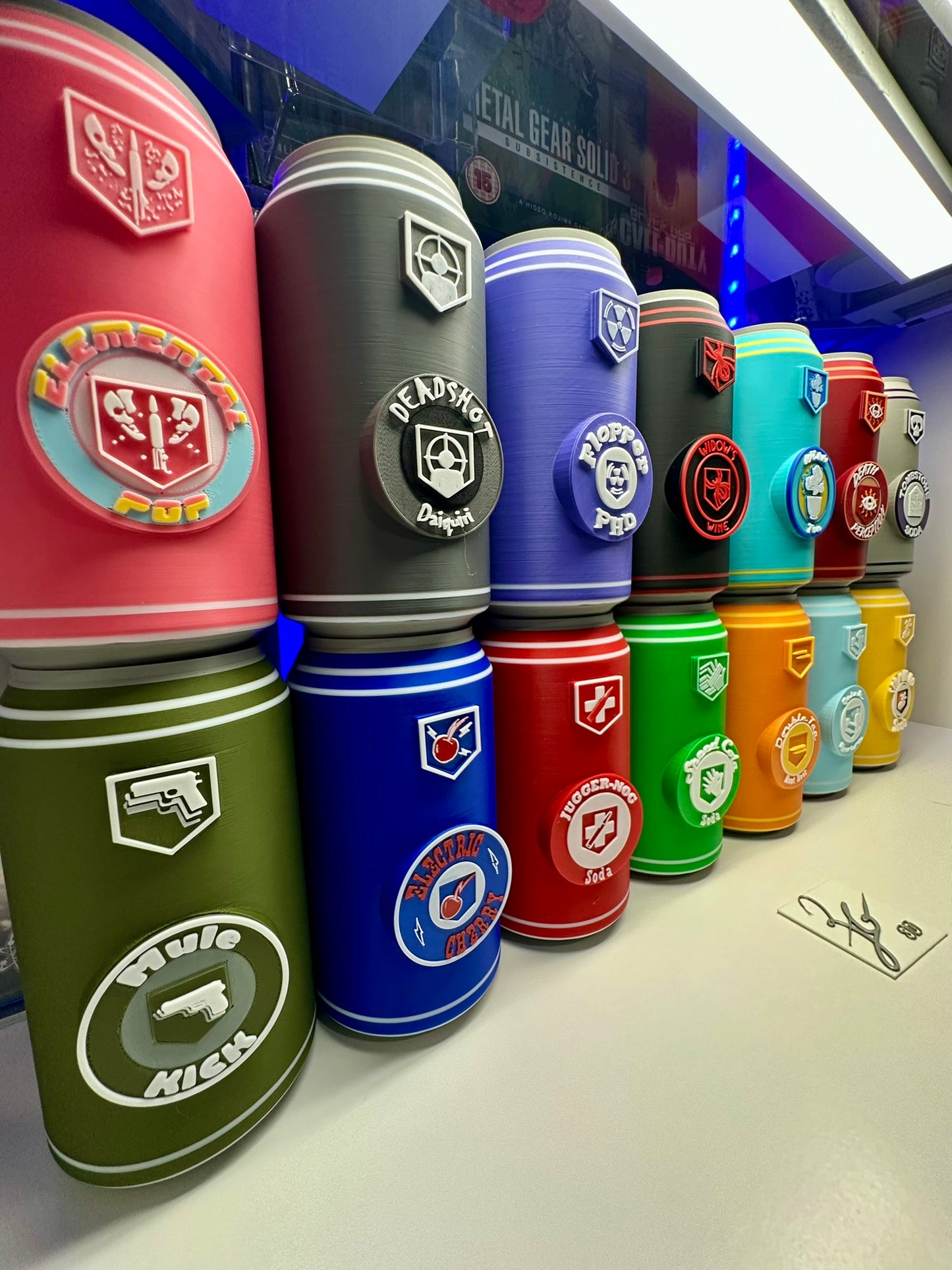 Perk Cans Custom Made 3D Printed