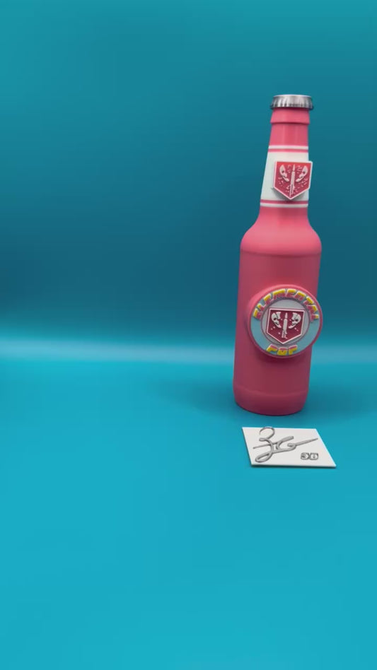 Elemental Zombies Perk Bottle - 3D Printed - 17.2cm Tall